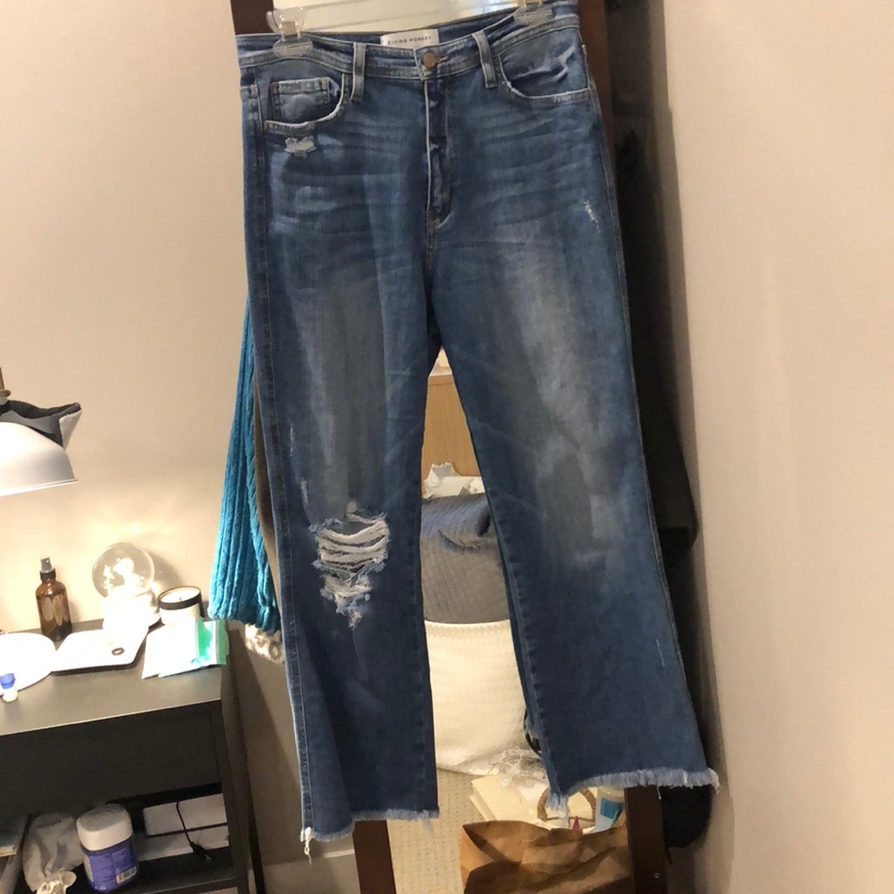 ripped jeans!